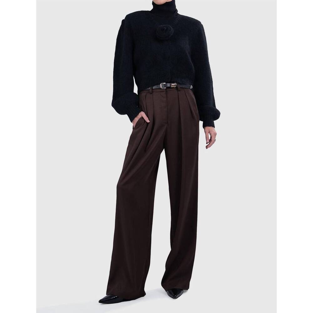 NEW PARENTEZI sabrina trousers in chocolate